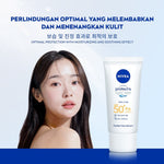 (PAKET HEMAT ISI 2) NIVEA SUN Sunscreen Face Serum Protect & Light Feel SPF50+ PA+++ 90ml - Sunscreen wajah serum sunblock korea sunranghaeyo cocok kulit sensitif SPF UV lightweight tekstur ringan cepat meresap tidak lengket no whitecast - No 1 Korea