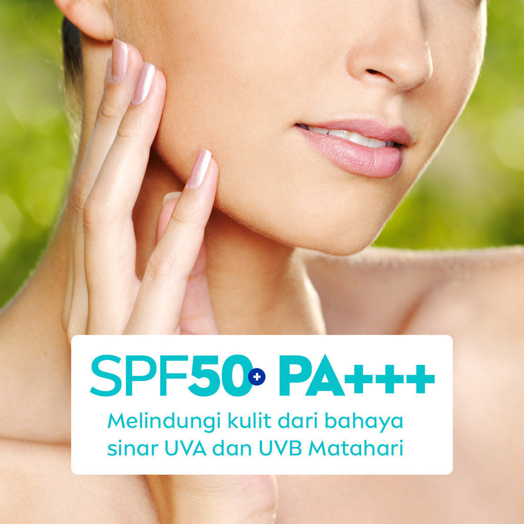 (PAKET HEMAT ISI 2) NIVEA SUN Sunscreen Face Serum Extra Protect Oil Control SPF50+ PA+++ 30ml - Sunscreen wajah serum sunblock tidak berminyak SPF UV lightweight gel tekstur ringan cepat meresap tidak lengket no whitecast - L-Carnitine