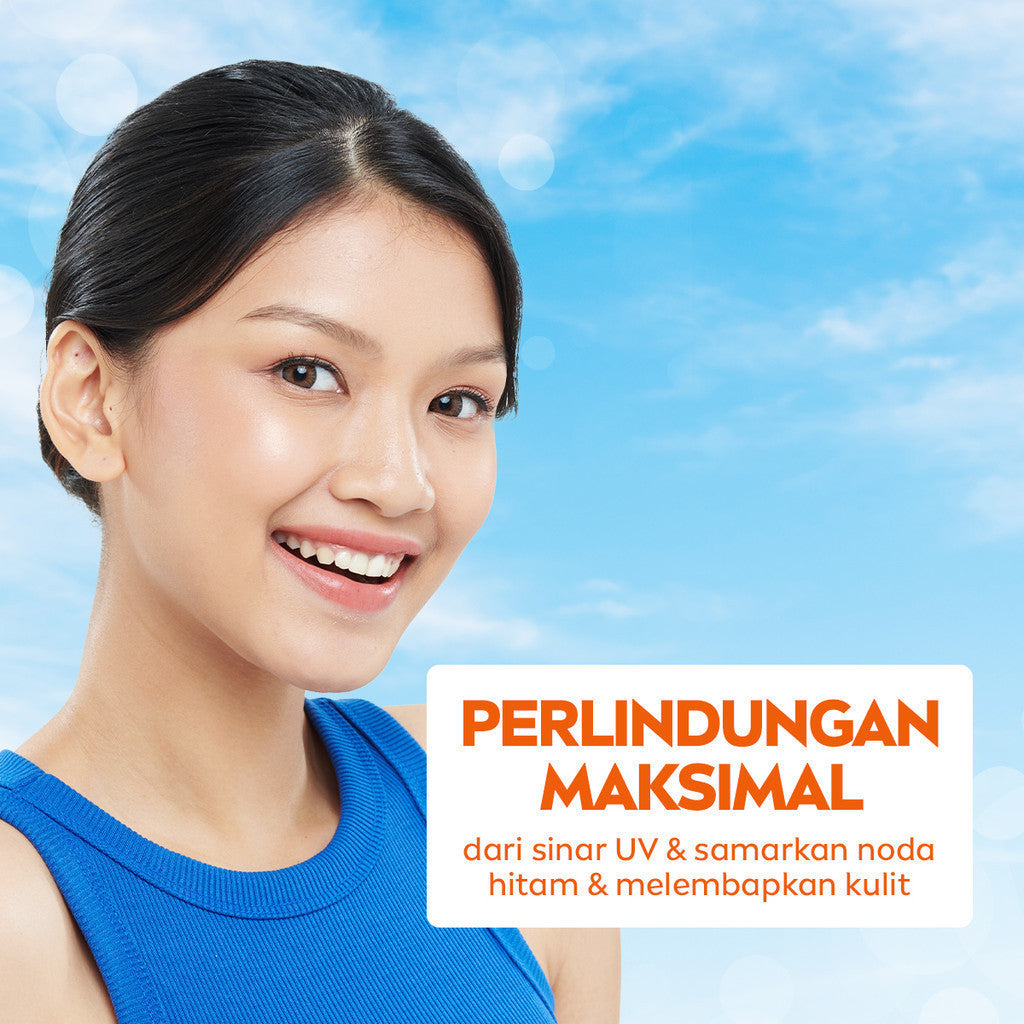 (PAKET HEMAT ISI 2) NIVEA SUN Sunscreen Face Serum Extra Protect C&E SPF50+ PA+++ 30ml - Sunscreen wajah serum sunblock mencerahkan brightening tone up SPF UV lightweight gel tekstur ringan cepat meresap tidak lengket no whitecast - Vitamin C, Vitamin E