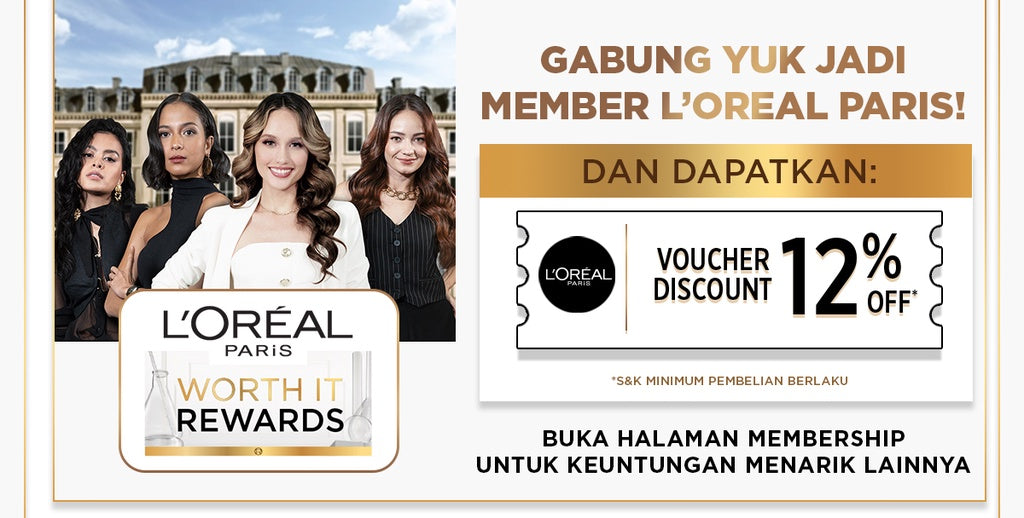BARU! L'Oreal Paris Triple Roller 2.5% Hyaluron + Caffein Eye Serum Skincare - 20ml (Eye Serum dengan Instant Cooling Effect untuk menyamarkan garis halus dalam 2 minggu)