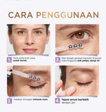 BARU! L'Oreal Paris Triple Roller 2.5% Hyaluron + Caffein Eye Serum Skincare - 20ml (Eye Serum dengan Instant Cooling Effect untuk menyamarkan garis halus dalam 2 minggu)