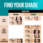 MAYBELLINE OFFICIAL Fit Me 24HR Oil Control Powder Foundation 5 gr Make up Bedak Two Way Cake TWC SPF 44 Blur & Cover Cushion Foundation Bedak Padat Concealer BB Cream Foundation Waterproof Skin Tint Fondation