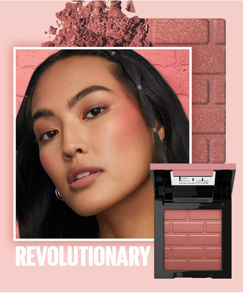 MAYBELLINE OFFICIAL Fit Me! Powder Blush Make Up - Blush On Pigmented Dengan Hasil Natural Yang Tahan Lama - Tersedia Dalam 4 Warna