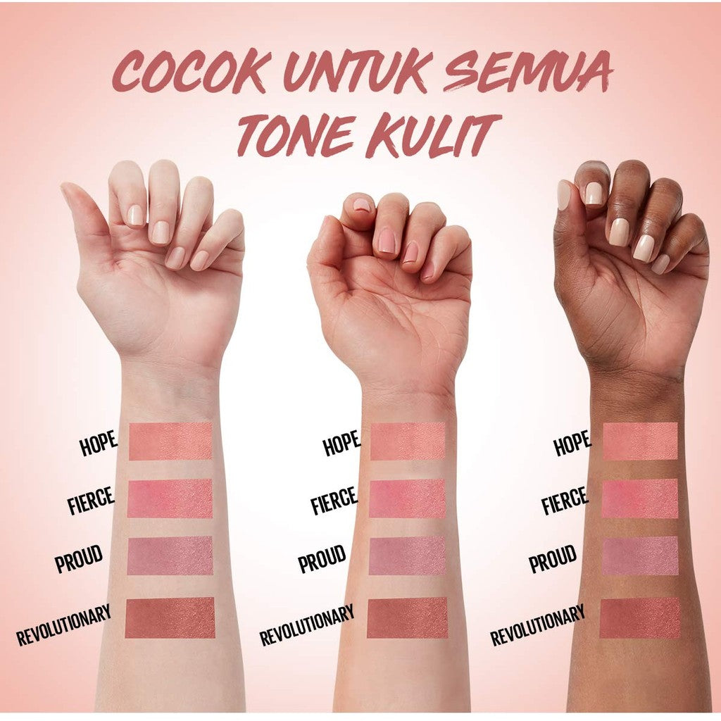 MAYBELLINE OFFICIAL Fit Me! Powder Blush Make Up - Blush On Pigmented Dengan Hasil Natural Yang Tahan Lama - Tersedia Dalam 4 Warna