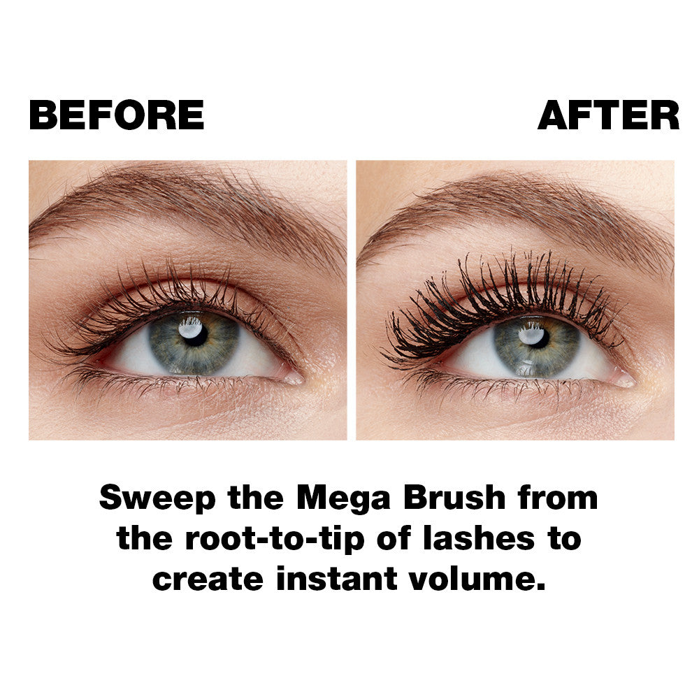 MAYBELLINE OFFICIAL Volume Express The Colossal Waterproof Mascara Make up - 9.2ml Maskara Makeup Eye Kolagen Bulu Mata Tebal Superstay Matte Vinyl Ink