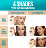 MAYBELLINE OFFICIAL Fit Me Matte + Poreless 16 Jam Oil Control Compact Powder SPF 32 PA+++ Make Up Bedak Padat bebas minyak tahan 16 Jam bedak tabur Makeup Cushion Foundation Bedak Padat Concealer BB Cream Foundation Waterproof Skin Tint Fondation