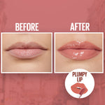 MAYBELLINE OFFICIAL Lifter Gloss Plump Make Up - 5.4ml Lip Gloss Hydrating Hyaluronic Acid