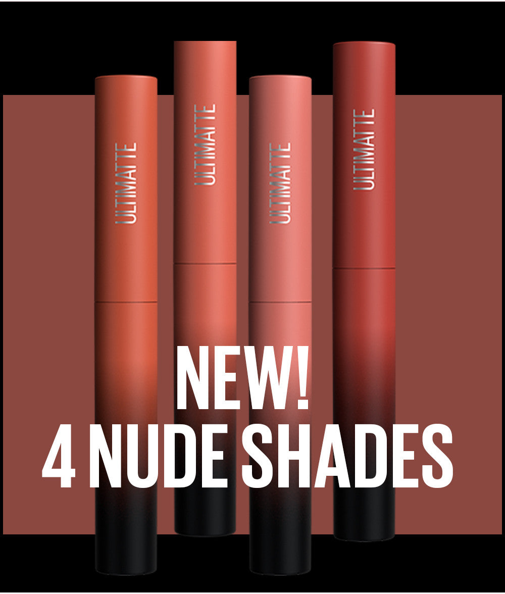 MAYBELLINE OFFICIAL Color Sensational Ultimatte Lipstick Make Up - 1.7gr (Lipstick Dengan Formula Ringan & Nyaman Dengan Hasil Flawlessly Smooth)