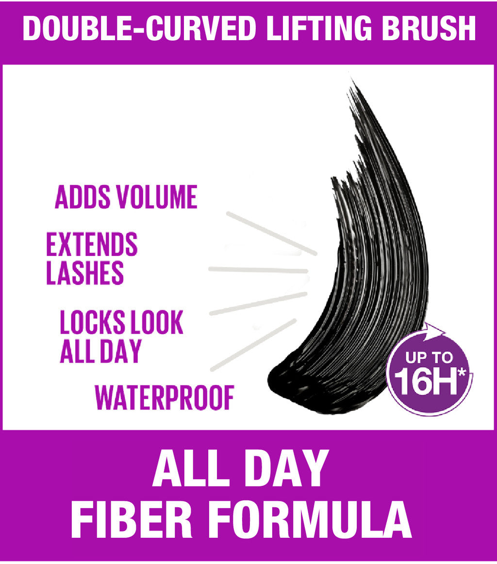 MAYBELLINE OFFICIAL The Falsies Lash Lift Mascara Make Up 8.6ml Waterproof Maskara Bulu Mata Panjang Tahan 16 Jam Volumizing Extending Smudgeproof