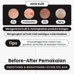 [HOT PRODUCT] TERATU BEAUTY Smoothing & Brightening Lotion AHA 10% Glycolic Acid (Mencerahkan & Menghaluskan Kulit)