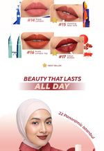 [LIPCALL] WARDAH Colorfit Lip Paint Around the World -  Lip Cream Tahan Lama Hingga 12 Jam, Transferproof, Pigmented -Liptint-Lip-Stain-Lipgloss-Lipstik-Lip Tint-Lip Matte-Lipstick-Lipcream-Lip Longlasting Waterproof Tahan Lama-Makeup-Lipbrary