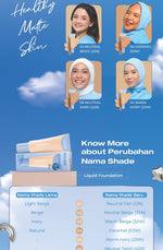 WARDAH Lightening Liquid Foundation 25ml - Base Makeup dengan Skin-Like to High Coverage yang Mengandung SPF 40 PA+++ dan Serum Niacinamide Untuk Hasil Makeup Flawless dan Cerah - Makeup - Foundation - Bedak - Cushion -  Foundation Anti Longsor