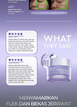 WARDAH Crystal Secret Bright-Peptide™ 5% Niacinamide Hyperpigmentation Expert Night Moisturizer (crystal secret night cream untuk kulit cerah bercahaya) - Skincare