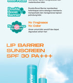 [LIPCARE SUN PROTECTION] WARDAH Lip Barrier Sunscreen SPF 30 PA+++ - Pelembab Bibir 24 Jam - Lip Balm, Lip Therapy, Lip Care, Hydrating - Petrolatum Murni 100% - Memperbaiki, Meregenerasi Sel Kulit Bibir, Menghidrasi, Mengatasi Bibir Pecah - Makeup