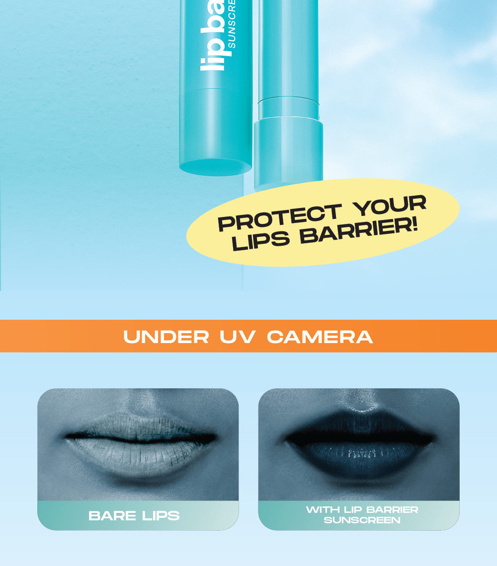 [LIPCARE SUN PROTECTION] WARDAH Lip Barrier Sunscreen SPF 30 PA+++ - Pelembab Bibir 24 Jam - Lip Balm, Lip Therapy, Lip Care, Hydrating - Petrolatum Murni 100% - Memperbaiki, Meregenerasi Sel Kulit Bibir, Menghidrasi, Mengatasi Bibir Pecah - Makeup