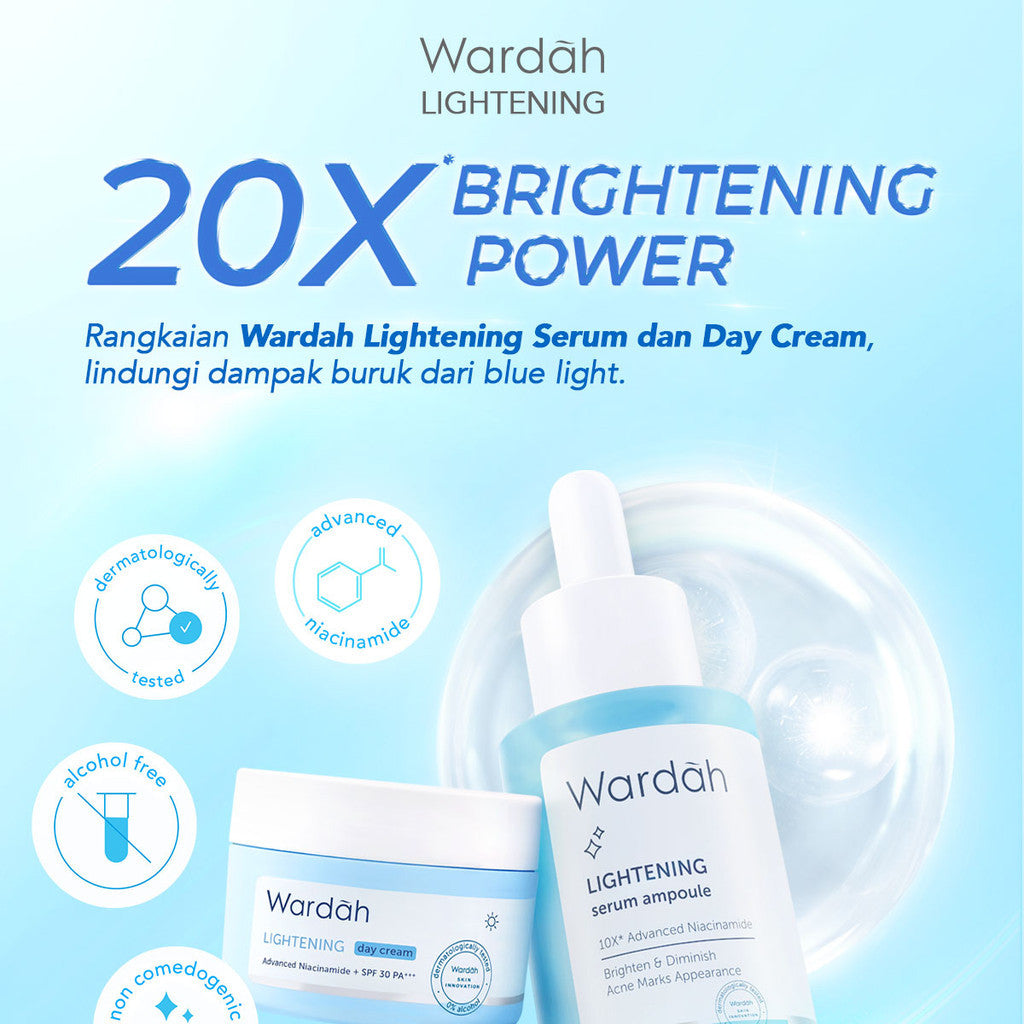 WARDAH Lightening Low pH Nano Niacinamide Hyaluronic Zinc Whip Facial Foam | Light+ Facial Wash Skincare Face Wash Sabun Cuci Muka Cleansing Pembersih Wajah Terhidrasi Wajah Bersih - Busa Lembut - Untuk Kulit Normal Cenderung Berminyak - Skincare