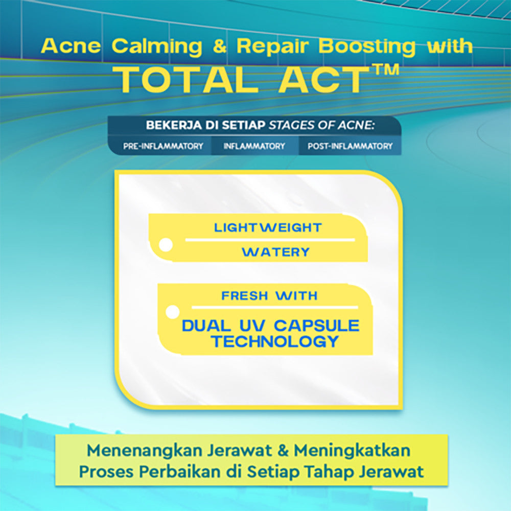 WARDAH Twin pack UV Shield Acne Calming Sunscreen 2 pcs - Skincare