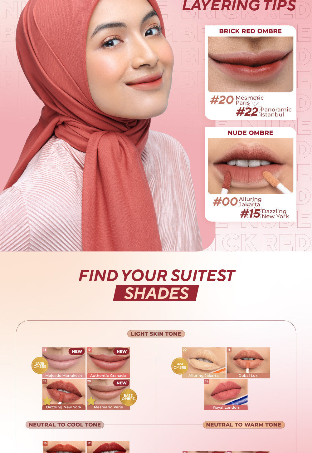 [LIPCALL] WARDAH Colorfit Lip Paint Around the World -  Lip Cream Tahan Lama Hingga 12 Jam, Transferproof, Pigmented -Liptint-Lip-Stain-Lipgloss-Lipstik-Lip Tint-Lip Matte-Lipstick-Lipcream-Lip Longlasting Waterproof Tahan Lama-Makeup-Lipbrary