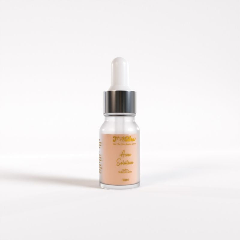 JGLOW Acne Sulfur 10ml – Keringkan Jerawat Aktif & Redakan Meradang | Skincare Anti-Jerawat BPOM