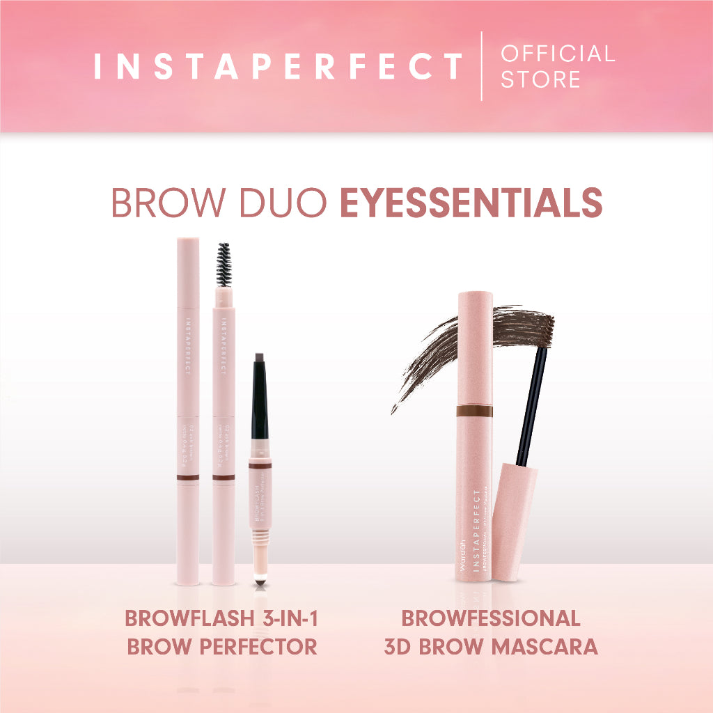 Instaperfect Brow Duo Eyessentials Bundle (Browflash + Brow Mascara)