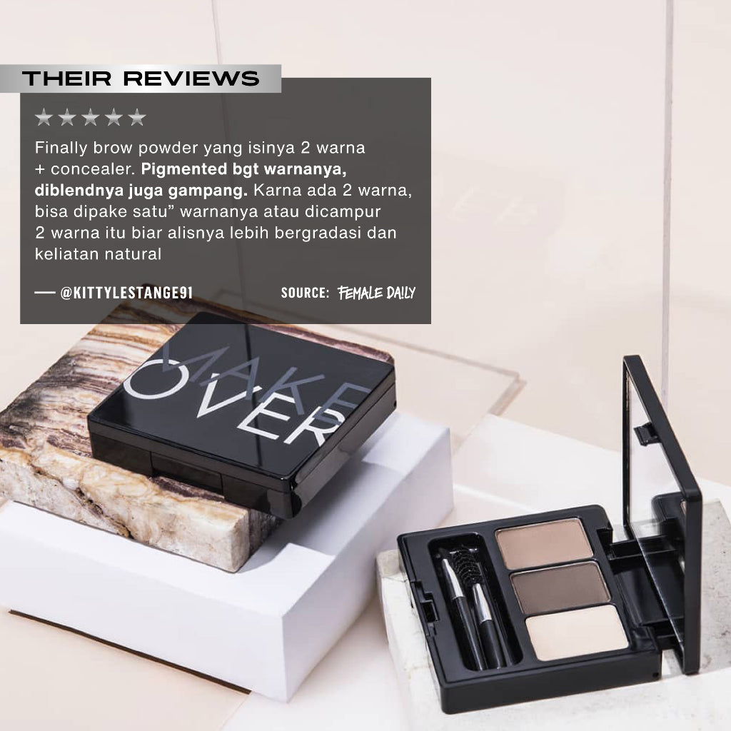 MAKE OVER Eye Brow Definition Kit 6.9 g - Eye Brow Palette