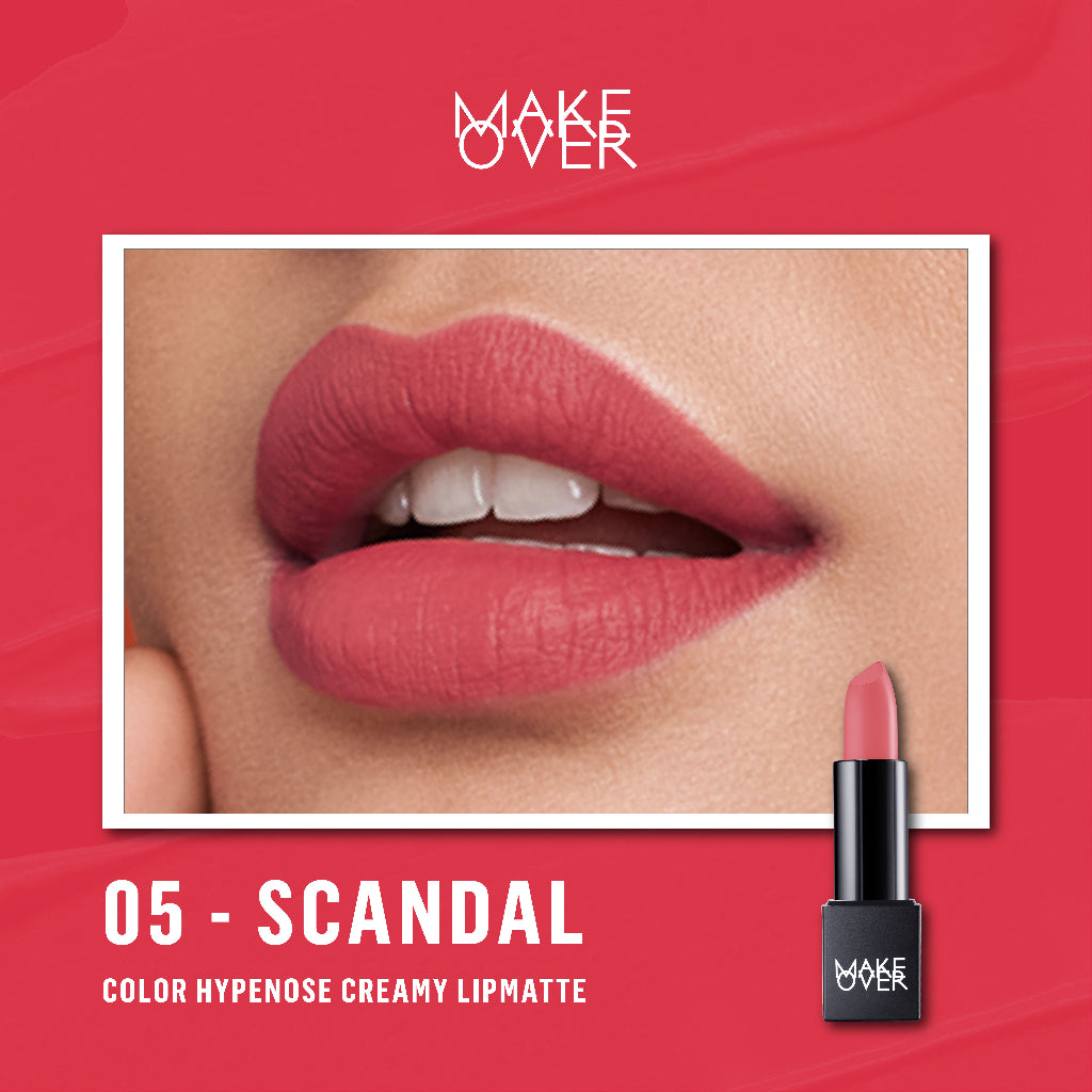 [SPECIAL MASTERSHADE] MAKE OVER Color Hypnose Creamy Lipmatte 4.3 g - Lipstick