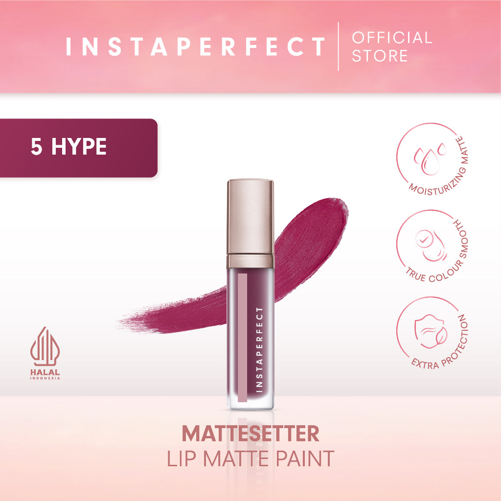 Instaperfect MATTESETTER Lip Matte Paint 5.5 g - Lip Cream