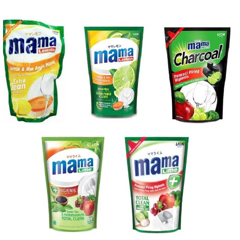ANEKA MAMA CHARCOAL JERUK NIPIS GREEN TEA REFILL 680ML