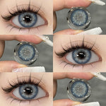 Eyeshare Softlens Blue 1Pasang 14.0mm-14.5mm Lensa Kontak Warna Normal Softlen