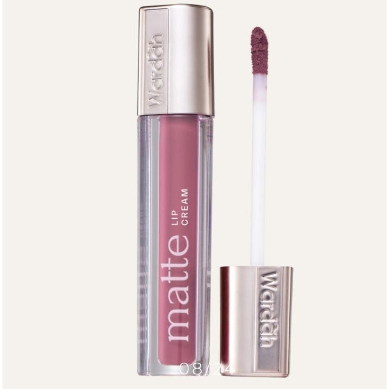 Wardah Exclusive Matte Lip Cream | Lipstik Matte Tahan Lama & Lembut di Bibir | Lip Cream Wardah 4g