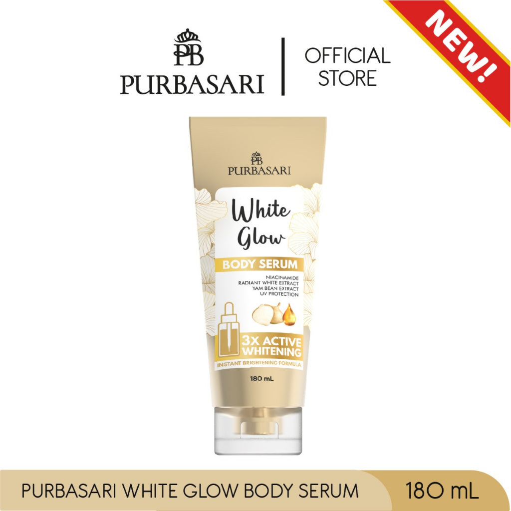 [Bundle Hemat] Purbasari White Glow Body Serum / Body Serum Viral / Body Lotion / Hand Body