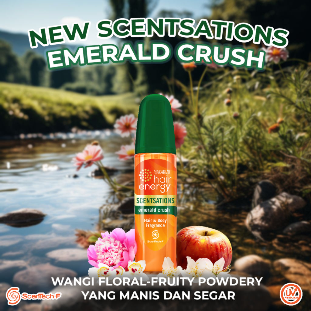 Makarizo Hair Energy Scentsations Hair Fragrance Emerald Crush 100 mL