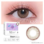 X2 Ch'i Softlens Vol II - Dawn (Brown)