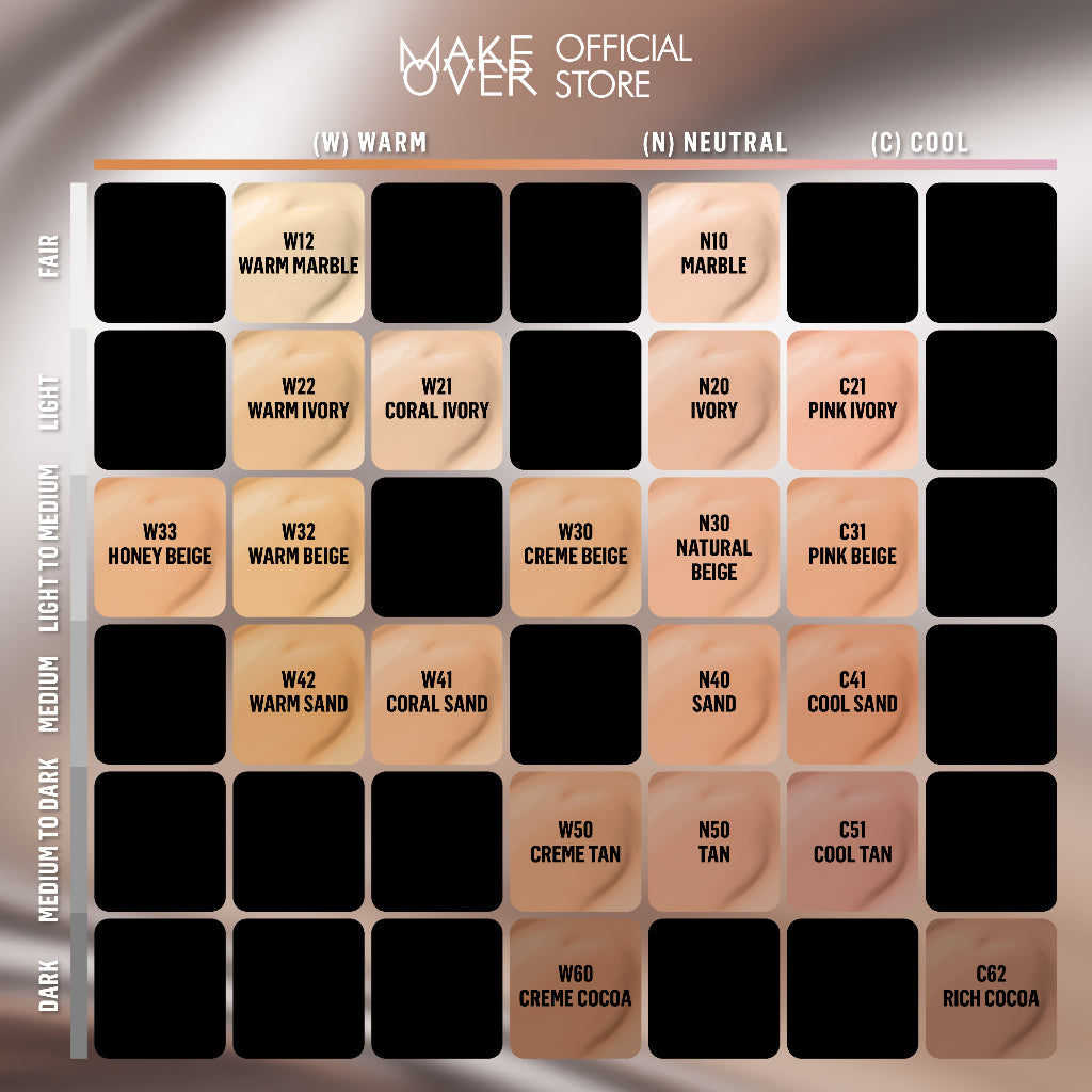 [SPECIAL 11.11] MAKE OVER Powerstay 24H Weightless Liquid Foundation - High Coverage Wajah Flawless Ringan Poreless Oil Control Make Up Tahan Lama 24 Jam BEST SELLER Somethin Time Less w Maybe Euphoria