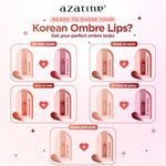 Azarine Perfect Ombre Lips Kit Tinted Lippie Cake Lip Tint ala Korea Longlasting Hydrating Moisturizing [2x2.9ml]