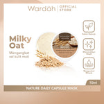 WARDAH Nature Daily Capsule Mask 10 ml - Masker Wajah Untuk Mengontrol Minyak - Mudah Digunakan dan Praktis Dibawa - Untuk Semua Jenis Kulit - Skincare