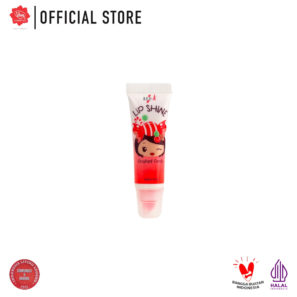Red-A Lip Shine (Moisturize & Glowing - tersedia 4 varian)