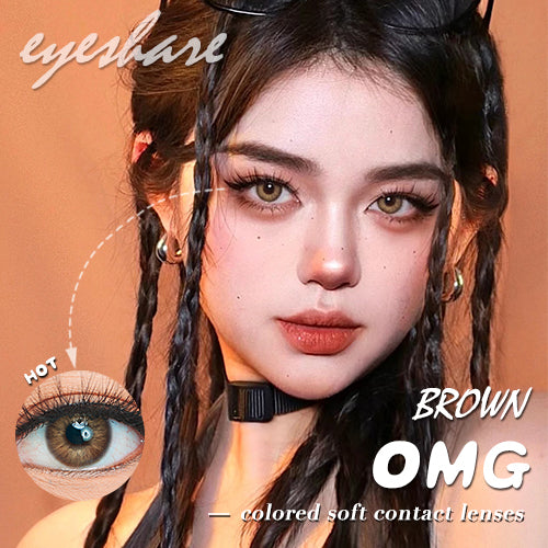 Eyeshare Omg Brown 14.0mm Softlens