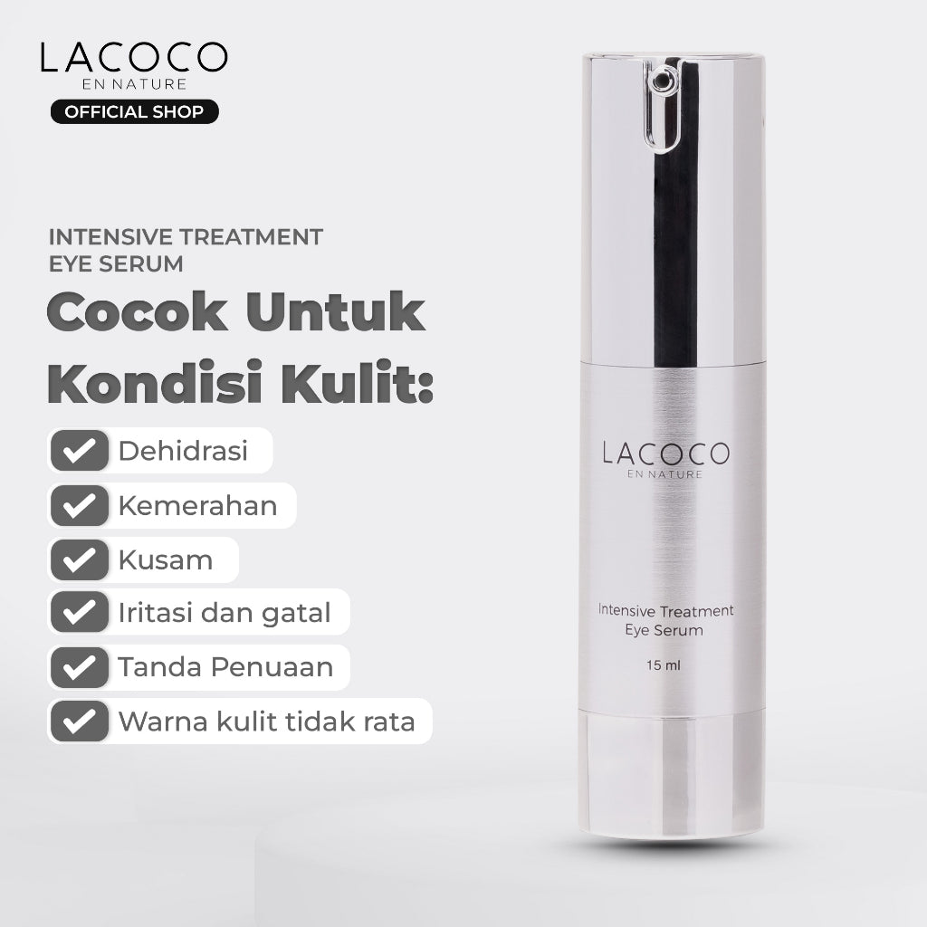 [BEST SELLING] ⁠⁠[Abel Cantika's Picks] Lacoco Intensive Treatment Eye Serum Krim Mata Kerutan Garis Halus The Ori Imploring Beauty Skint