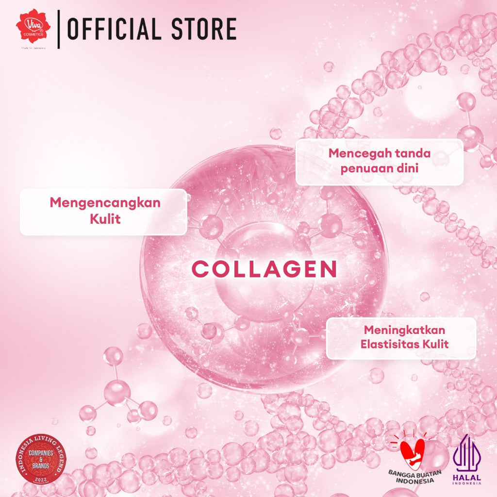 [Super Pack !!!] Viva Queen Collagen Night Cream with Vit A & F - 22gr - (2 pcs)
