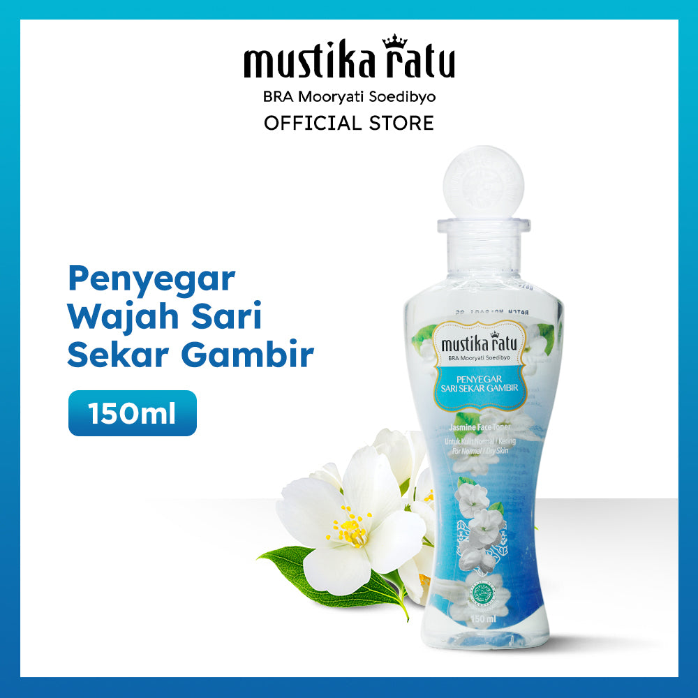 Mustika Ratu Penyegar Sari Sekar Gambir 150ml Toner Perawatan Wajah