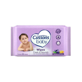 TISSUE BASAH TISU BASAH CUSSONS BABY 50'S