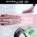 MAYBELLINE Paket Makeup Eye lengkap 3 pcs - Sky High Mascara + Tattoo 48h Eyeliner + Tattoo Brow Gel | Waterproof Maskara Eye Makeup Black Smudgeproof Panjang Tebal