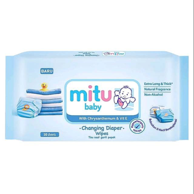 MITU BABY EXTRA THICK 50'S BLUE  / PINK