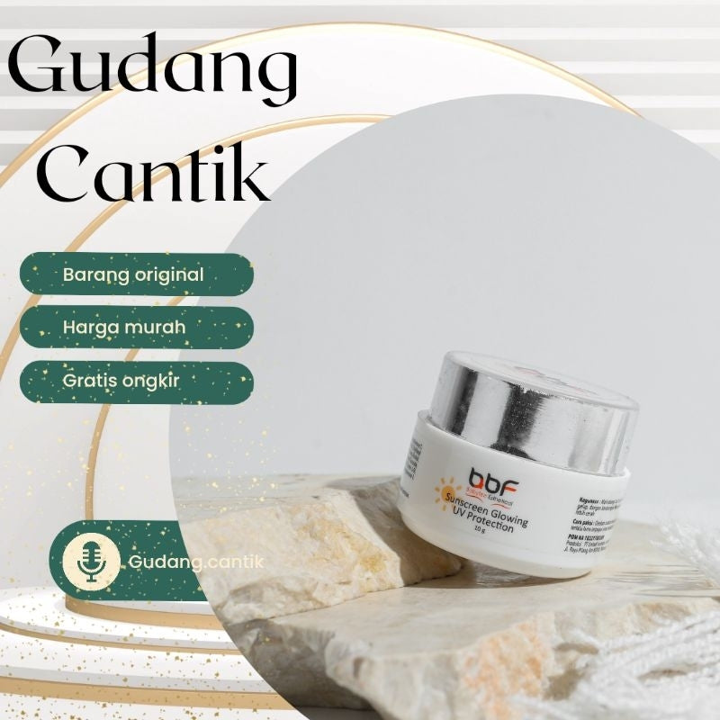 Sunscreen Bbf Glowing - Sunscreen Bbf Brown - Sunscreen Babyfee Glowing - Sunscreen Bbf Coklat