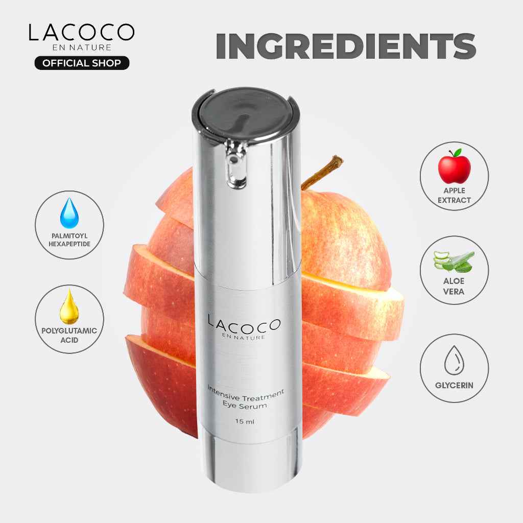 [BEST SELLING] ⁠⁠[Abel Cantika's Picks] Lacoco Intensive Treatment Eye Serum Krim Mata Kerutan Garis Halus The Ori Imploring Beauty Skint