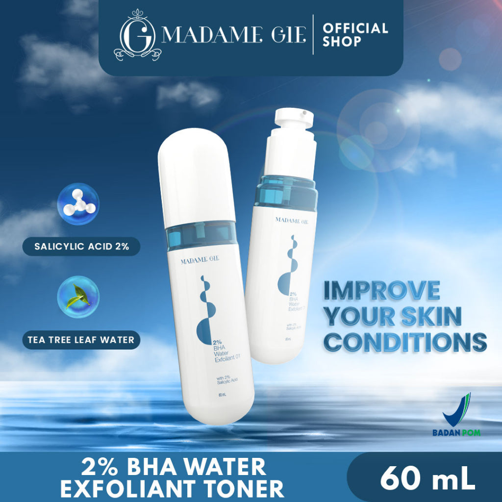 [FS 11K] Madame Gie 2% BHA Water Exfoliant - Skincare Pembersih Wajah