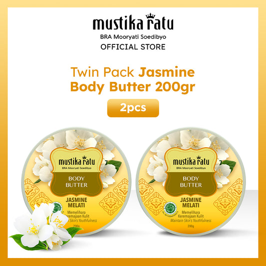 Mustika Ratu Twinpack Jasmine Body Butter 200gr