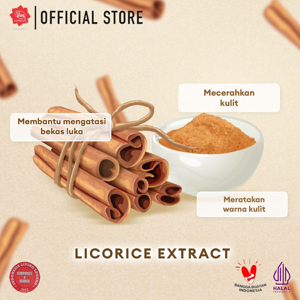 Viva Lulur Mandi Brightening & Moisturizing (Body Scrub) Soybean with VIT E, Licorice Extract, Essential Fatty Acid & Moisturizer - 225gr