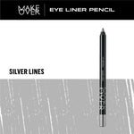 MAKE OVER Eye Liner Pencil - Eyeliner Creamy Pigmented Intense Pekat Smudgeproof Presisi